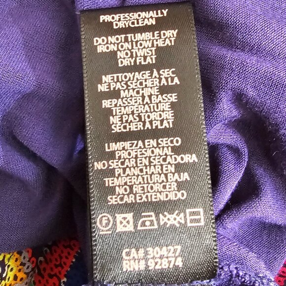 Ella Moss Mazatlan Tank Top Silk, XS, Rojo - Picture 10 of 10